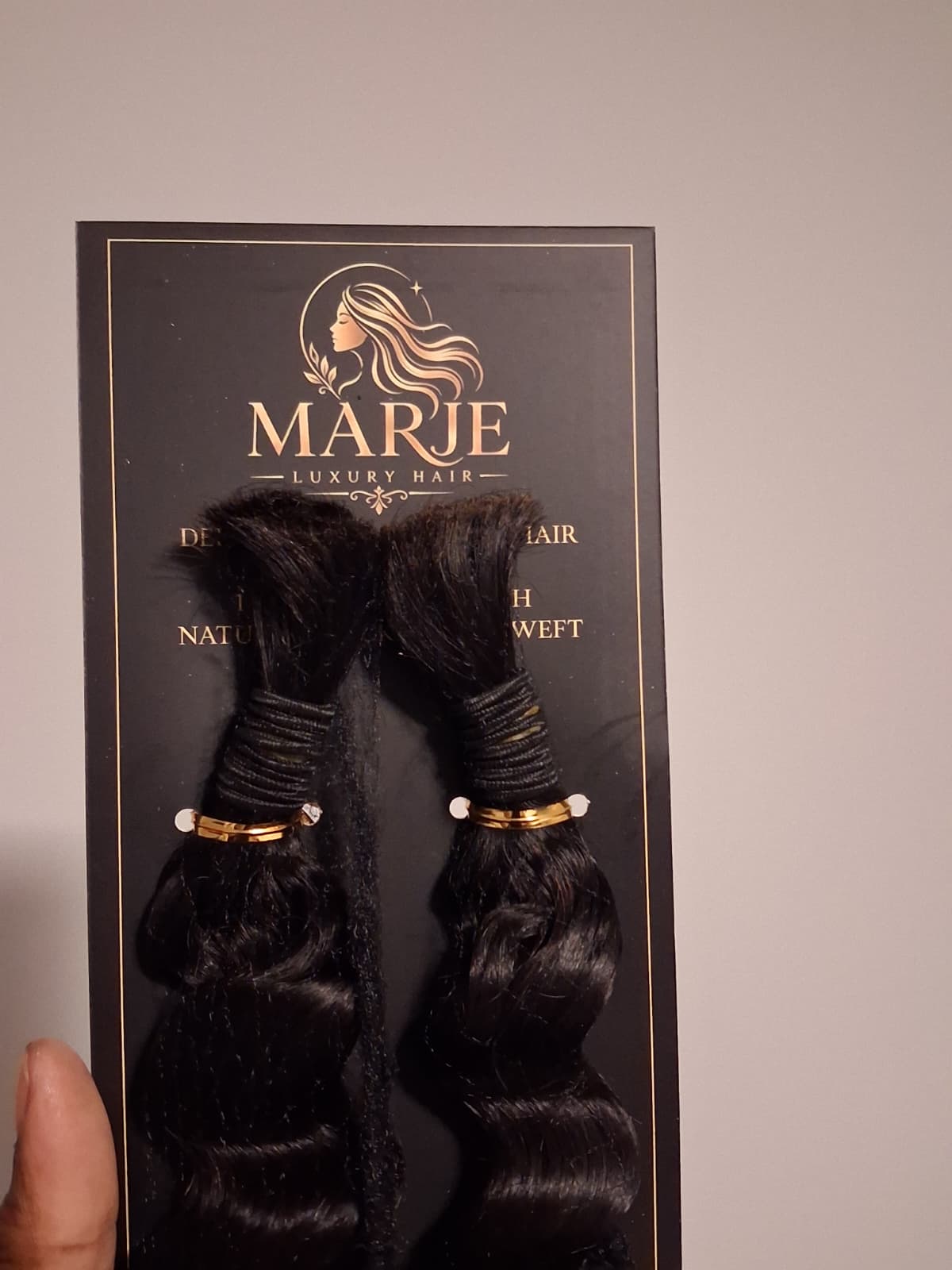 MARJE 20-Inch Deep Wave Boho Braiding Hair